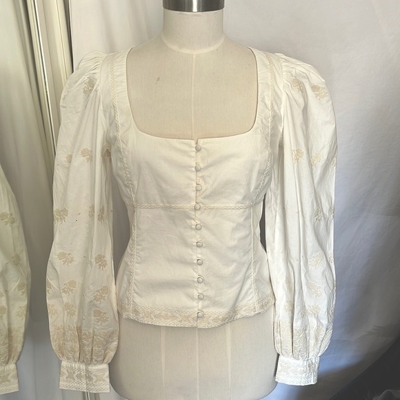 Wilfred Palo Santo Blouse (Aritzia) - Picture 1 of 7